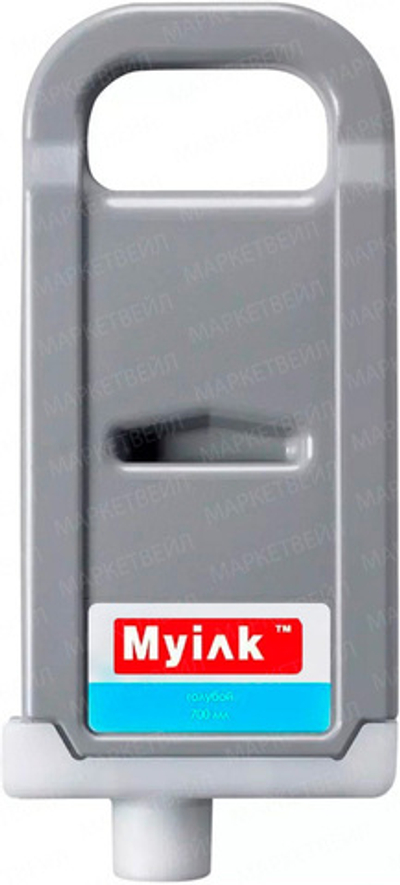 Картридж MyInk, аналог CANON PFI-1700C для IPF PRO 2000/4000/4000S/6000S Cyan (700ml, Pigment)
