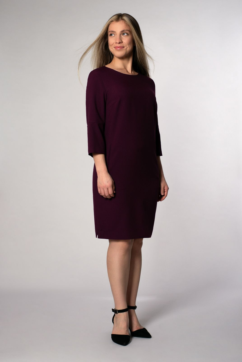 Платье женское Mila Bezgerts 1390А, цвет Фиалка, размер 50-164