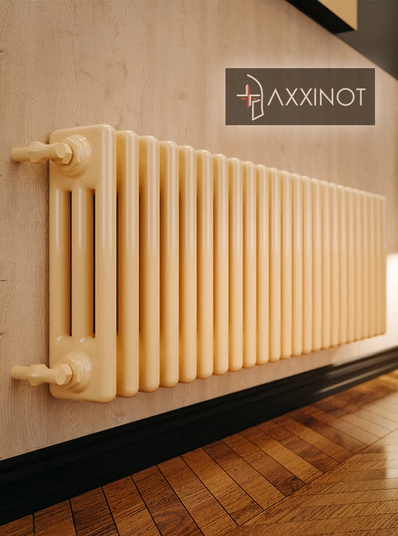 Axxinot Sentir 3030 - трехтрубный трубчатый радиатор высотой 300 мм, боковое подключение