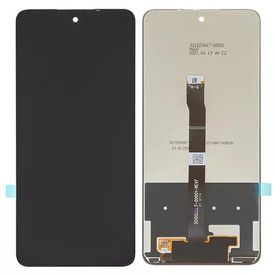 Дисплей для Huawei P Smart 2021 / Y7A / Honor 10X Lite в сборе с тачскрином (Black) OR 100
