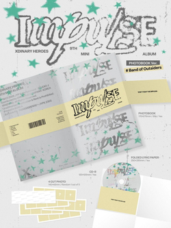 (ПРЕДЗАКАЗ) Альбом Xdinary Heroes - IMPULSE 9th Mini Album PHOTOBOOK 2 Version SET