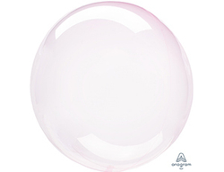 А BUBBLE Б/РИС 18" Кристалл Светло розовый