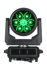Wash B-EYE MW760-IP — вращающаяся голова 7×60 Вт с RGB-подсветкой и зумом 4°–60° IP65