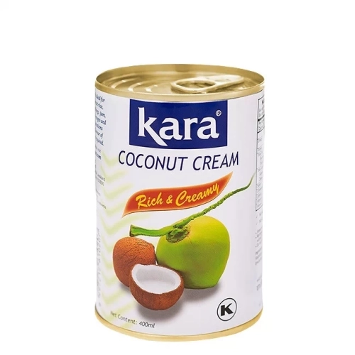 Кокосовые Сливки 400 мл, 25 % ж/б "Kara", Индонезия