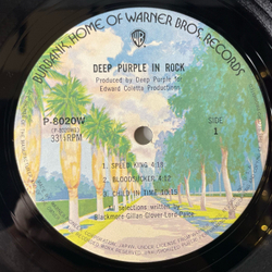 Винтажная виниловая пластинка LP Deep Purple In Rock (Япония 1974) (Без Оби) Child In Time