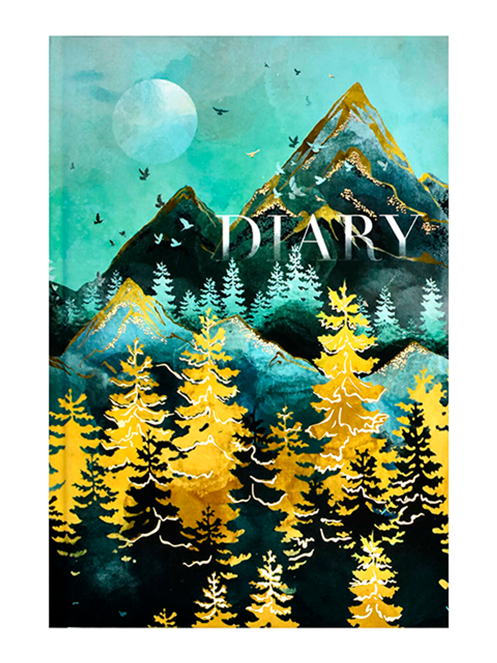 Феникс+ Ежедневник недатированный DIARY арт. 61459 В ГОРАХ / А5, 80 л.,