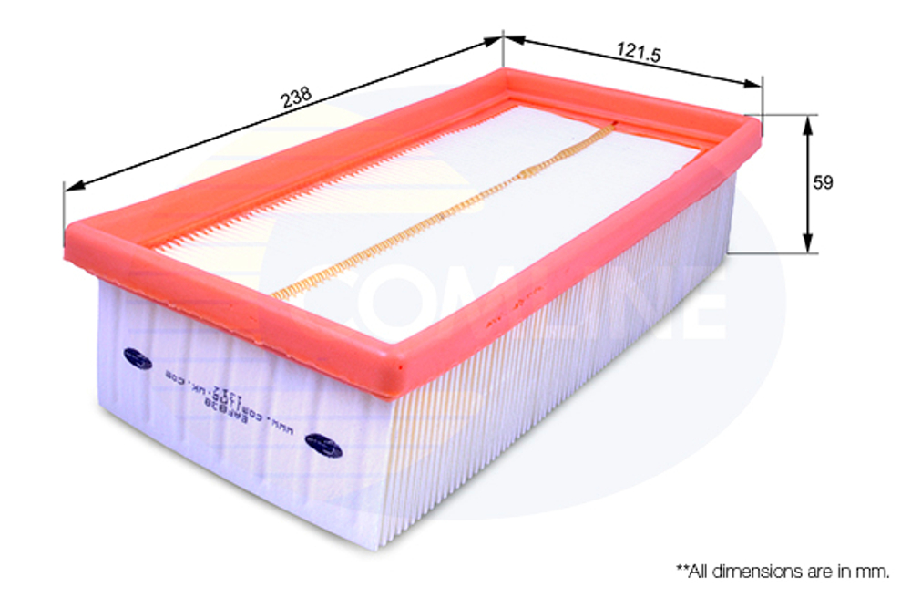 COMLINE - EAF838-CML - Air Filter