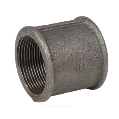 Муфта длинная чугун Ду 32 (1 1/4") ВР Fittex