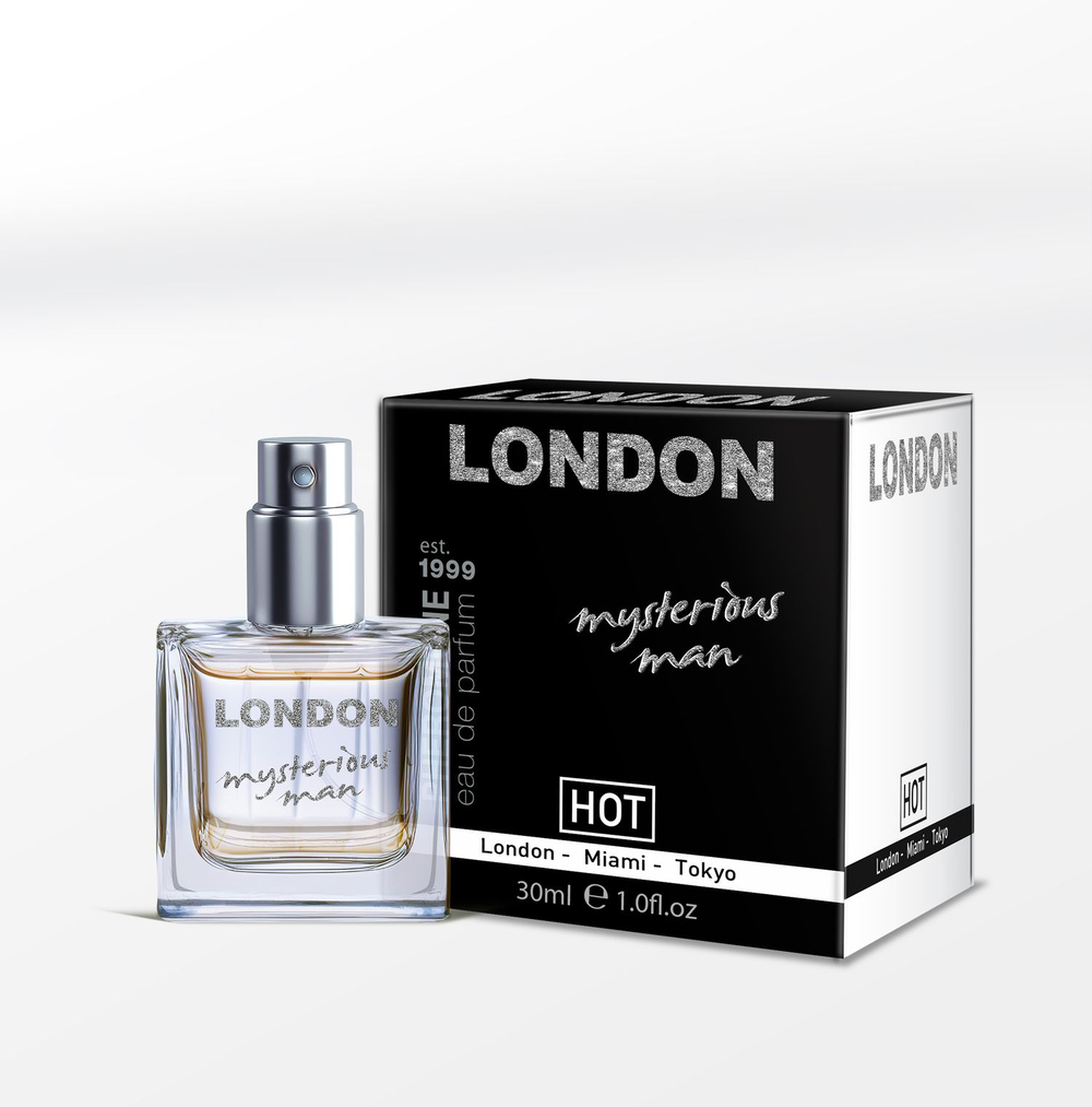 Духи c феромонами HOT London Mysterious Man, мужские, 30 мл