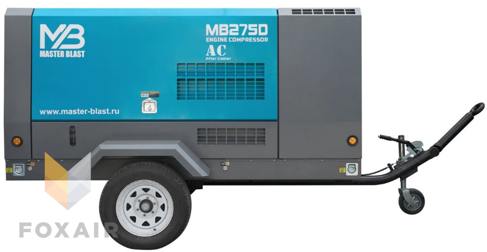 Винтовой компрессор Master Blast MB275D-7 + AC