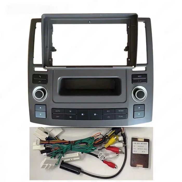 Магнитола для Infiniti FX35 (S50), FX45 2006-2008 - Kuberg QLed+2K, Android 14, TS105, Быстрейшая, CarPlay, SIM-слот