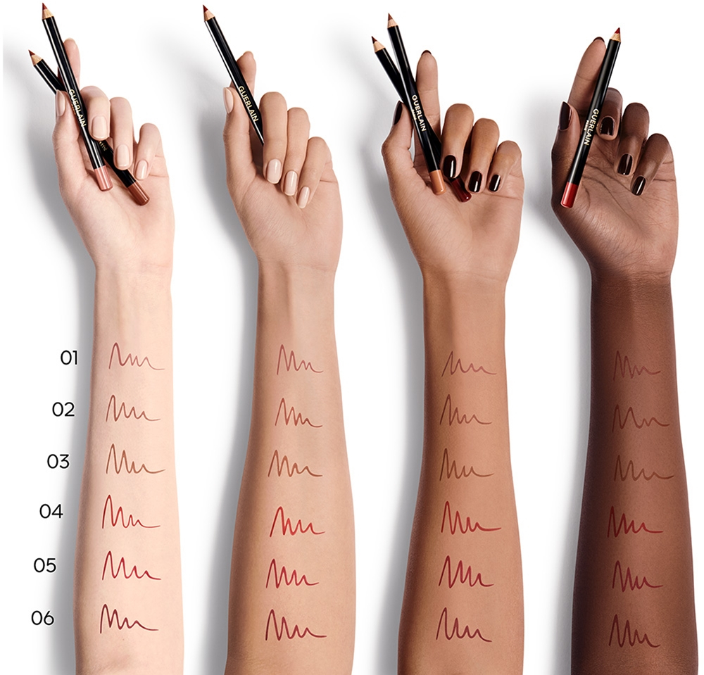 GUERLAIN Contour G - Трендовая контурная карандаш для губ оттенок 03 Le Brun Tonka, 1 g
