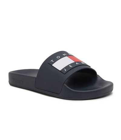 Шлепанцы TOMMY JEANS FLAG POOL SLD ESS Tommy Jeans - темно-синий(EN0EN02115)
