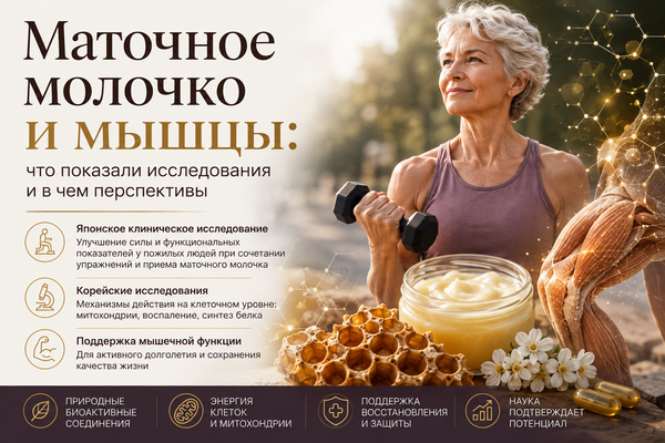 Маточное молочко и мышцы: что говорят современные исследования