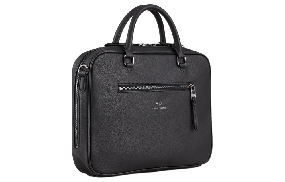 ARMANI EXCHANGEAE Polyester Shoulder Bag, Crossbody Bag, Handbag, Briefcase Men"s Black