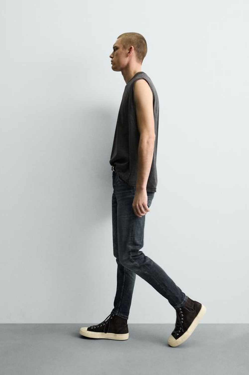ZARA ДЖИНСЫ SKINNY FIT, СИНИЙ