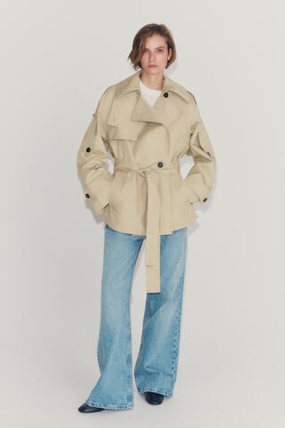 КОРОТКИЙ ТРЕНЧ С ПОЯСОМ — ZW COLLECTION — ZARA