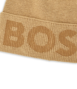 шапка lamichetto BOSS BLACK - светло-коричневый(50475939)