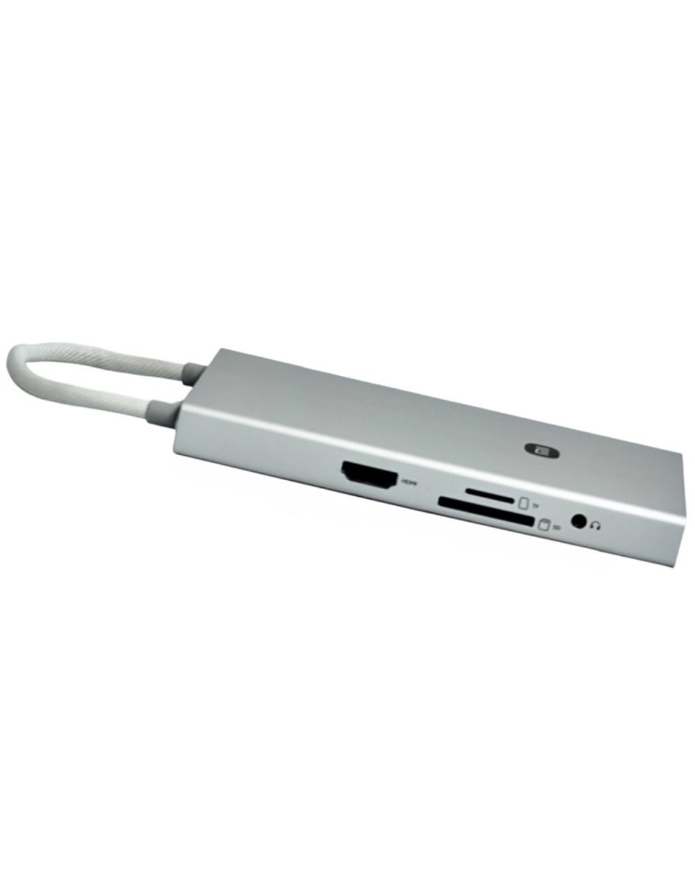USB-C хаб Xiaomi Usb-A/Type-C 10 в 1 (XMTIO01YM) серебристый