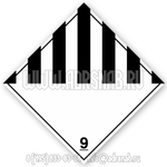 Большой знак опасности, класс 9