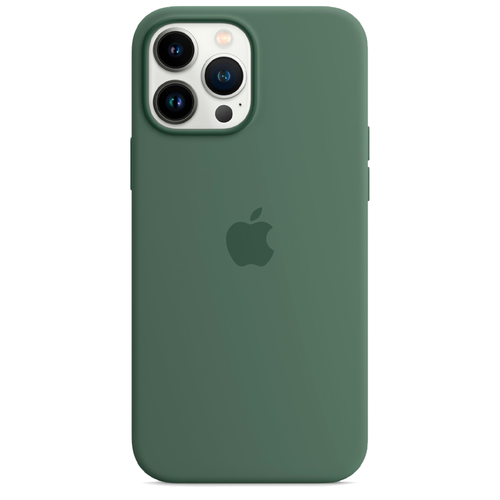 Силиконовый чехол с поддержкой MagSafe Apple Silicone Case для iPhone 13 Pro Max, Eucalyptus (Эвкалипт)
