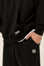 Толстовка KUL'TURA "HALF ZIP" Черный