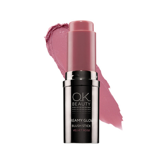 Кремовые румяна в стике CREAMY GLOW BLUSH STICK тон Velvet Rose