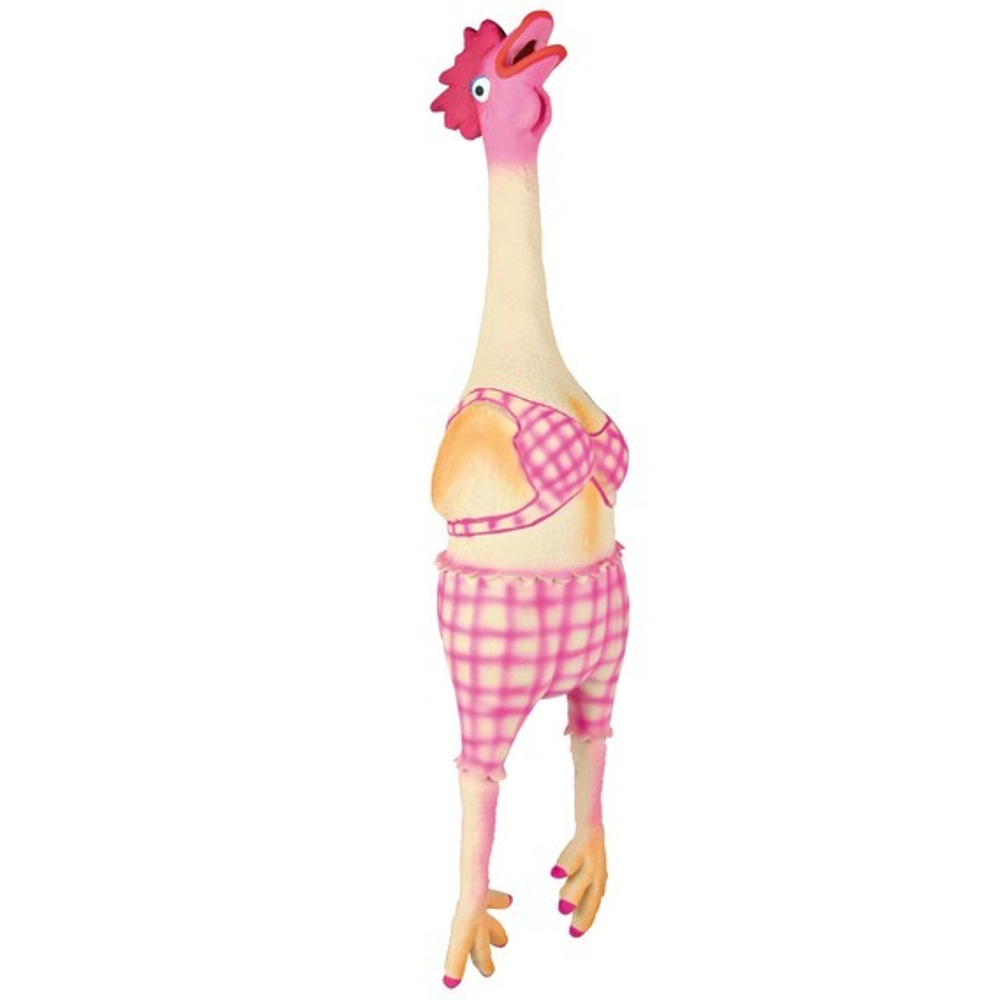 Игрушка "Курица", кудахтающая, 48 см, латекс, Trixie