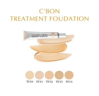 C'BON Тональный крем СБОН, TF10 бежевый - Treatment Foundation Cream Beige, 30 г
