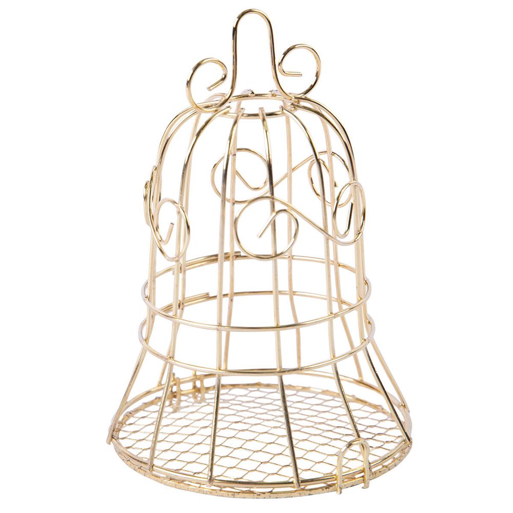 Миниатюра кукольная: Клетка металл 7х11 см, Blumentag MET-401