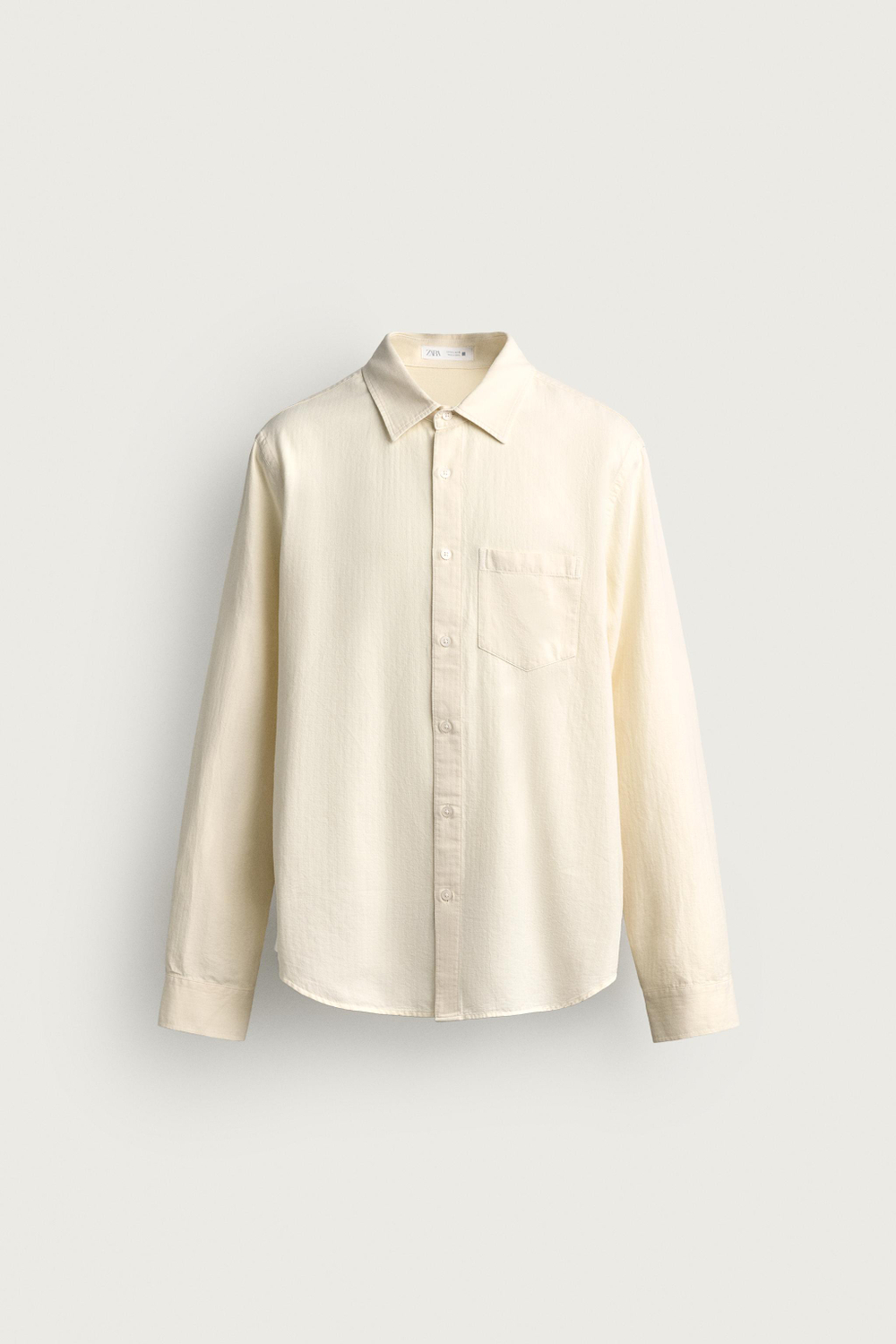 РУБАШКА RELAXED FIT С ЭФФЕКТОМ ПОТЕРТОСТИ — ZARA · 4209/302