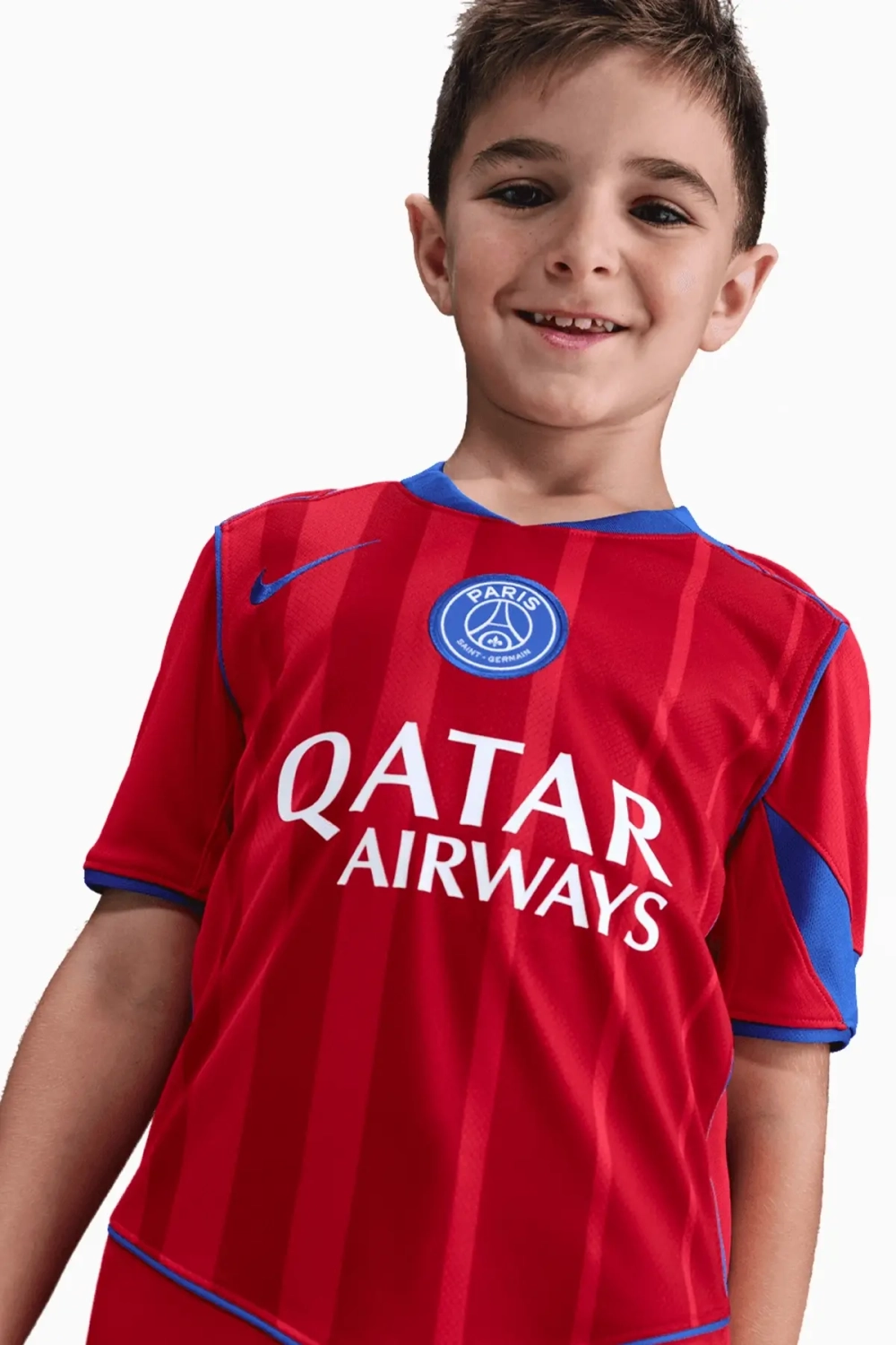 Футболка Nike PSG 25/26 3rd Stadium Junior - красный