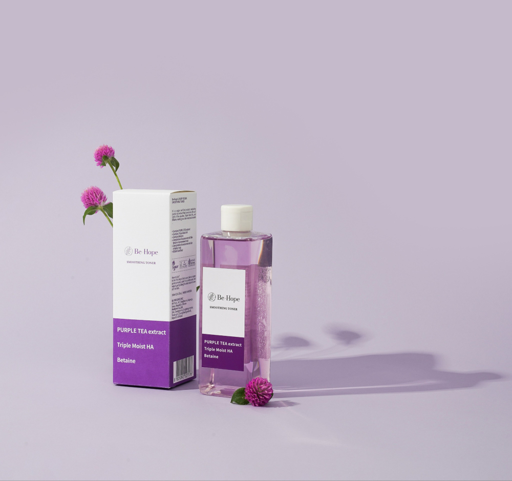 Be-Hope Luxury VEGAN Smoothing Toner - Веганский успокаивающий и увлажняющий тонер (300 мл)