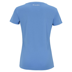 Женская теннисная футболка Tecnifibre Team Tech Tee - небесный