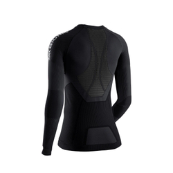 Лонгслив женский X-Bionic Invent 4.0 Running Shirt Lg Sl Black/Charcoal