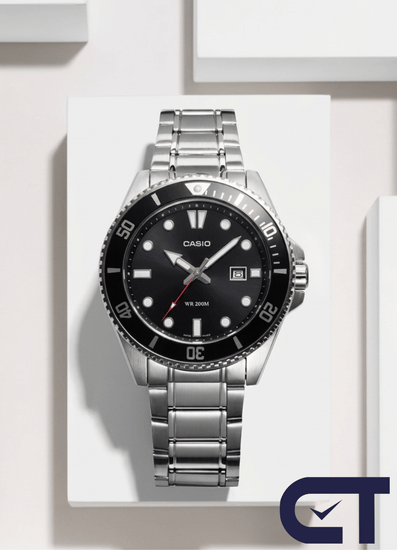 Casio MDV-107D-1A1 — мужские дайверские часы