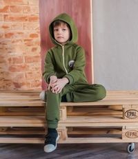 Комбинезон подростковый с капюшоном "Хаки"