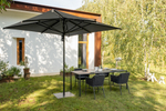 Зонт профессиональный 3х4 м Scolaro Napoli Standard, антрацит