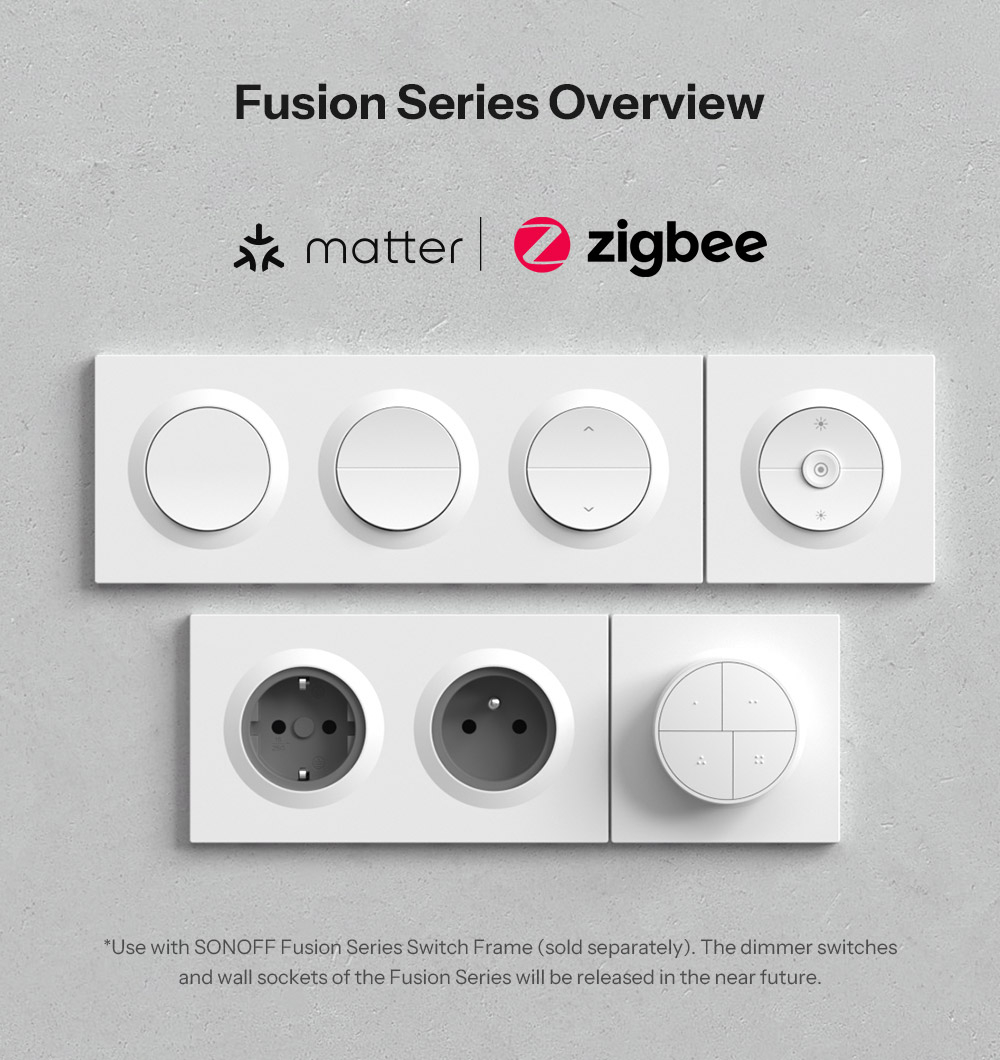 Выключатель SONOFF WiFi MINI-2GS-E (2 канала) MATTER