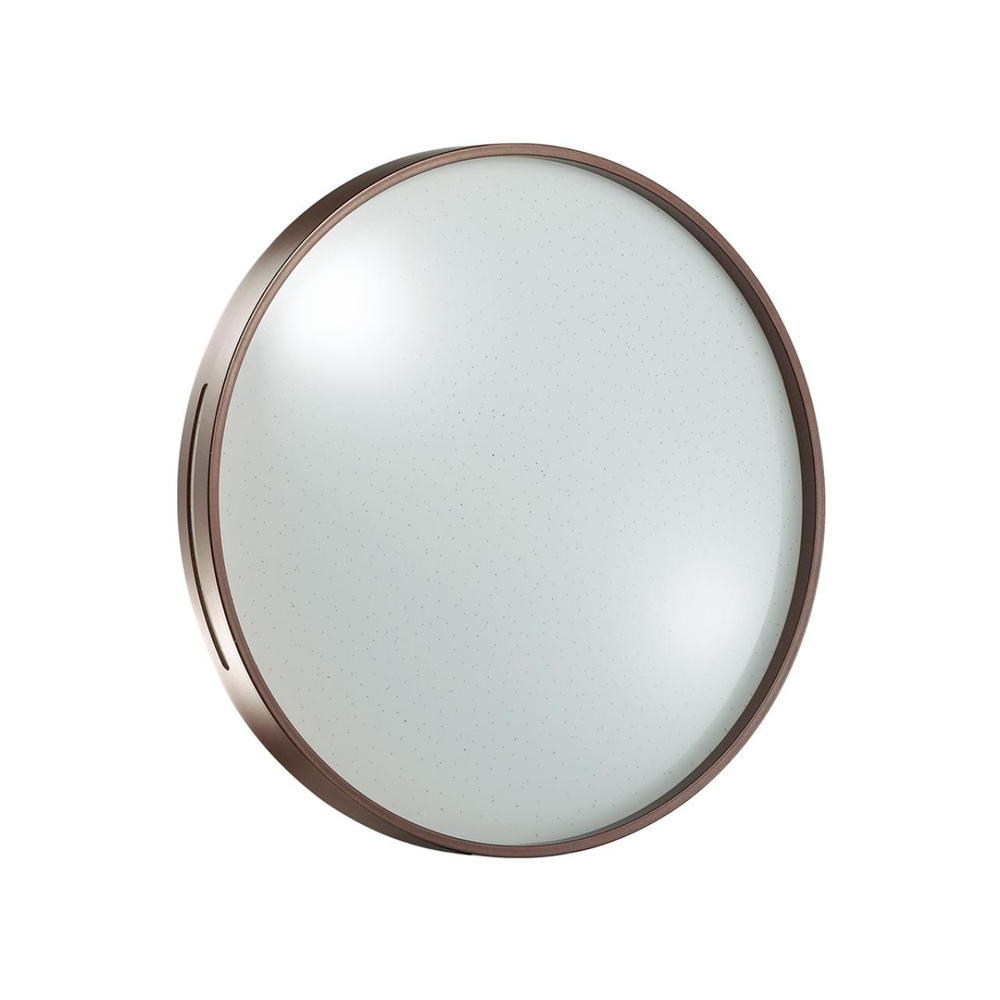 2075/DL PALE SN 000 Светильник пластик/белый/коричневый LED 48Вт 3000-6300K D390 IP43 пульт ДУ GETA COFFEE