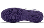 Jordan 1 Low Court Purple White GS