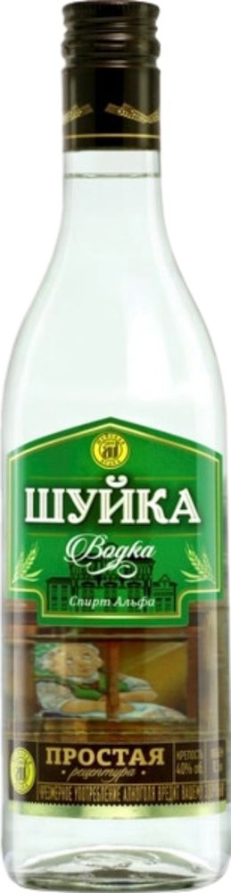 Водка Шуйка простая рецептура