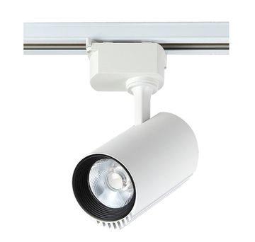 Трековый однофазный светодиодный светильник CLT 0.31 007 10W WH белый Crystal Lux