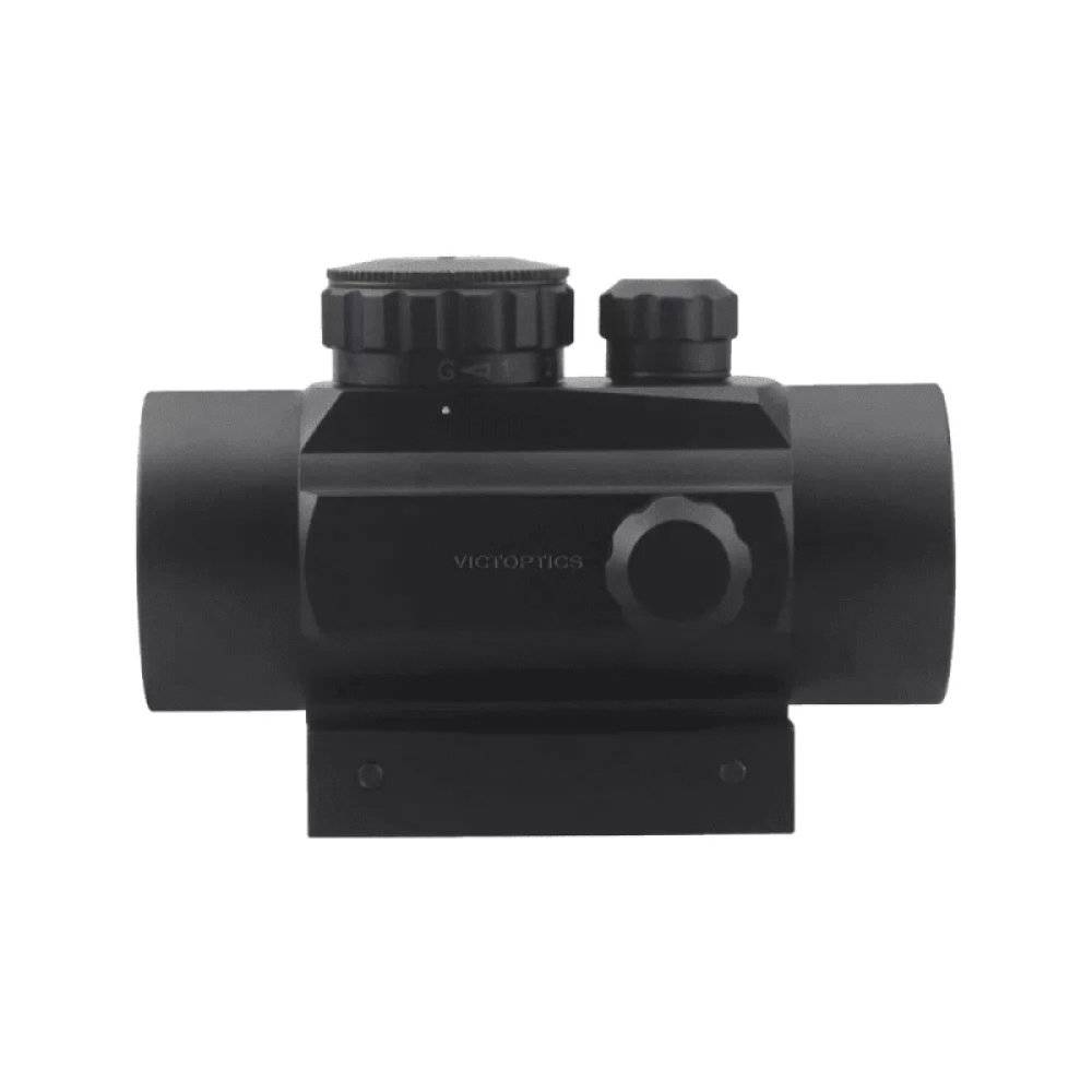 Коллиматорный прицел Vector Optics VictOptics T1 1x35 (закрытый, 5 МОА, объектив 35мм, точка красная\зеленая, weaver, IP67)
