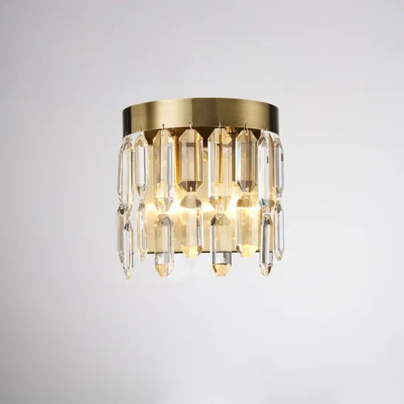Бра NewRgy F6-ф220*H220 BRONZE / БРОНЗА, 2×40 Вт, бронзовое