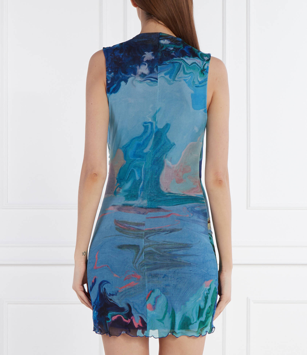 Платье desigual x Monsieur Christian Lacroix Desigual - голубой(24SWVK68)