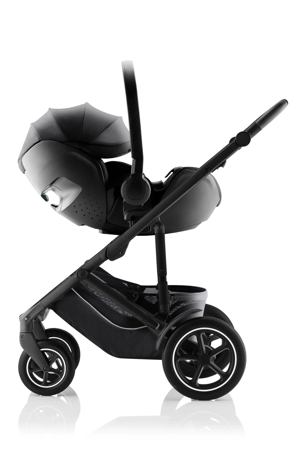 Автокресло 0+ Britax Roemer BABY-SAFE PRO Style + VARIO BASE 5Z Carbon Black 2000040847