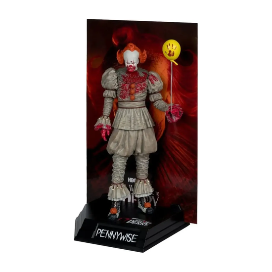 Фигурка McFarlane Movie Maniacs Добро Пожаловать в Дерри WV2 Bloody Pennywise Пеннивайз 15см