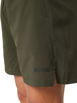 Мужские теннисные шорты Bj_rn Borg Zip - forest night