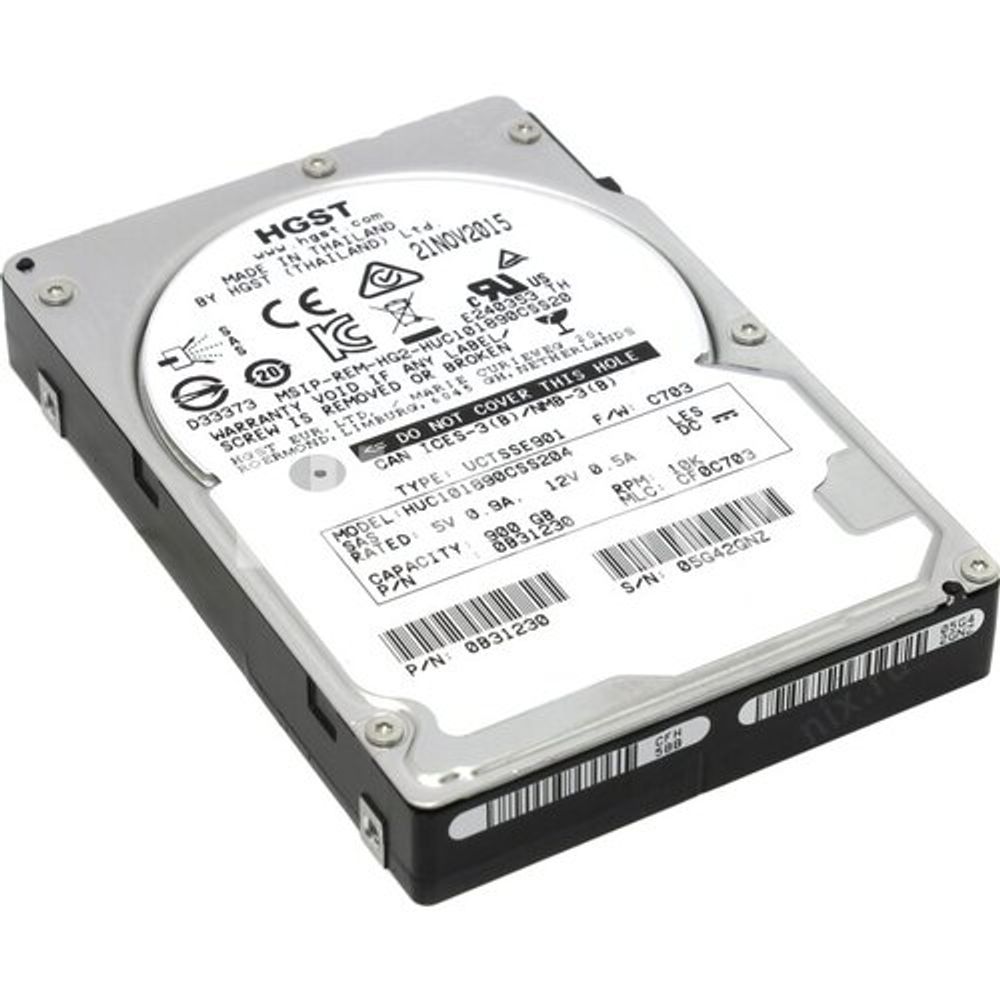 Жесткий диск Hitachi 900Gb 10K 2.5" SAS 12Gb 0B31230